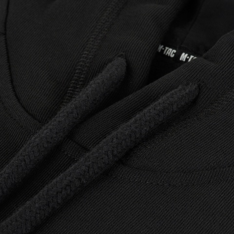 M-TAC Bluza Hoodie Cotton Raglan Hard Black