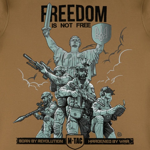M-TAC Bluza Hoodie Freedom Coyote Brown M