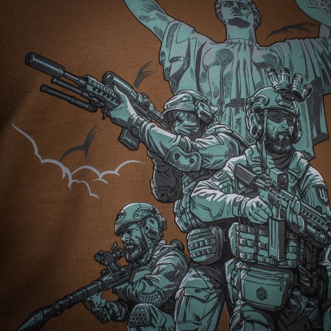 M-TAC Bluza Hoodie Freedom Coyote Brown M