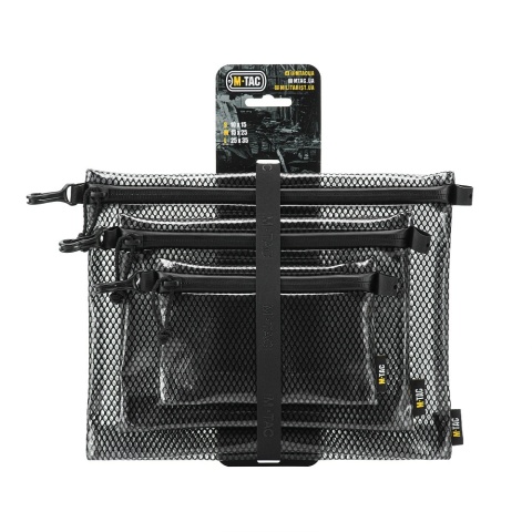 M-TAC Zestaw organizerów Zip Pocket Set Elite Black