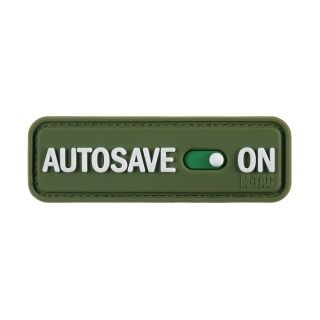 M-TAC Naszywka na rzep Autosave PVC Olive