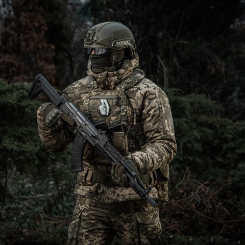M-TAC Naszywka na rzep M67 3D PVC Black