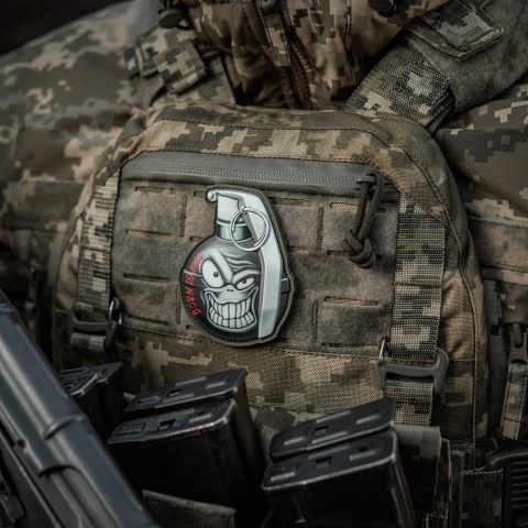 M-TAC Naszywka na rzep M67 3D PVC Black