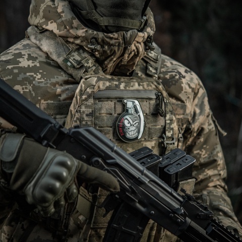 M-TAC Naszywka na rzep M67 3D PVC Black