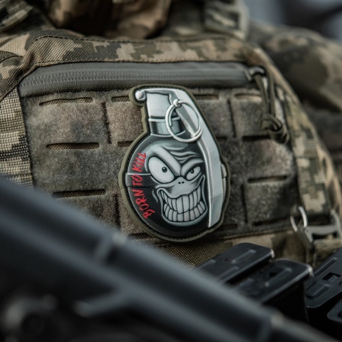 M-TAC Naszywka na rzep M67 3D PVC Black