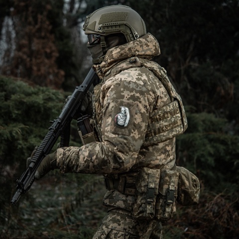 M-TAC Naszywka na rzep M67 3D PVC Black