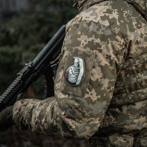 M-TAC Naszywka na rzep M67 3D PVC Black