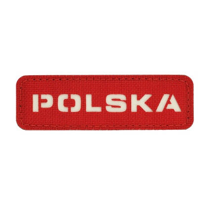 M-TAC Naszywka na rzep Poland 25x80 Laser Cut Red/White