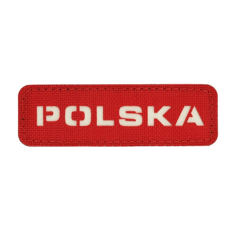 M-TAC Naszywka na rzep Poland 25x80 Laser Cut Red/White