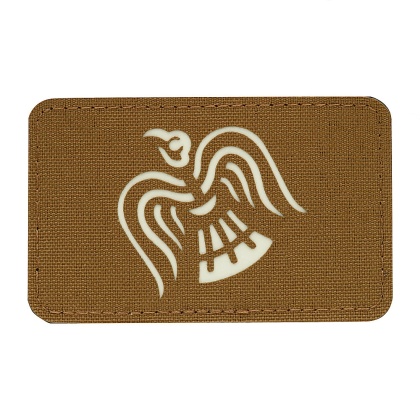 M-TAC Naszywka na rzep Sztandar Wrona Laser Cut Coyote GID