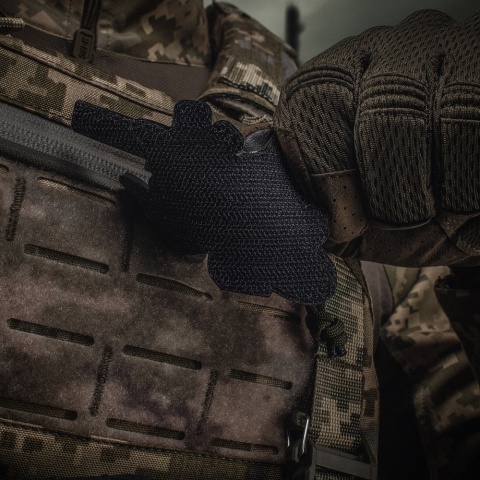 M-TAC Naszywka na rzep Morale Patch Tactical Girl Tattoo Trójząb PVC MM14