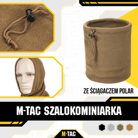 M-TAC Szalokominiarka ze ściągaczem Polar 270 g/m2 Coyote Brown