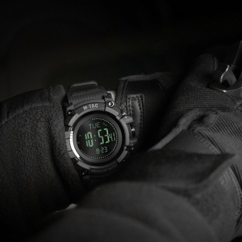 M-TAC Zegarek taktyczny Adventure Black