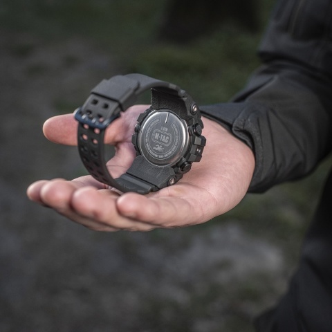 M-TAC Zegarek taktyczny Adventure Black