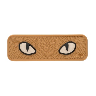 M-TAC Naszywka na rzep Cat Eyes 3D PVC Coyote