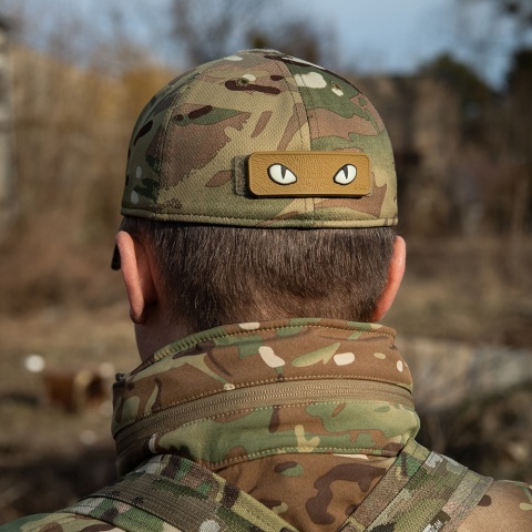 M-TAC Naszywka na rzep Cat Eyes 3D PVC Coyote