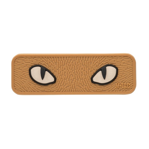M-TAC Naszywka na rzep Cat Eyes 3D PVC Coyote