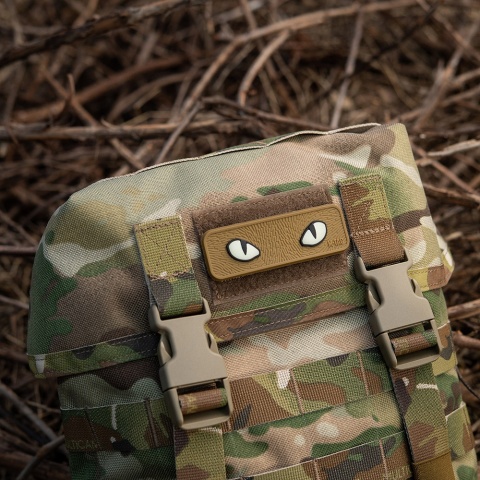 M-TAC Naszywka na rzep Cat Eyes 3D PVC Coyote