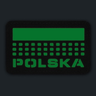 M-TAC Naszywka na rzep Polska z flagą 50x80 Laser Cut MultiCam®/Lum