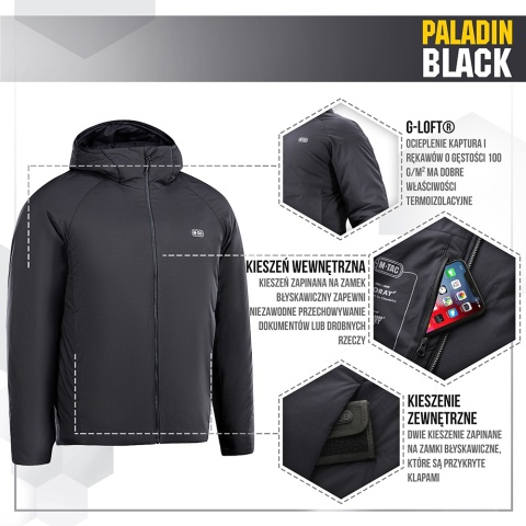 M-TAC Kurtka Paladin Black 2XL