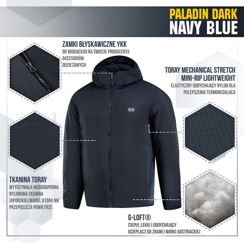 M-TAC Kurtka Paladin Dark Navy Blue 3XL