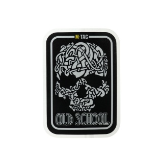 M-TAC Naklejka Old School Small odblaskowa Black