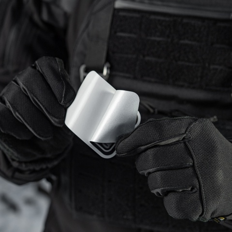 M-TAC Naklejka Old School Small odblaskowa Black