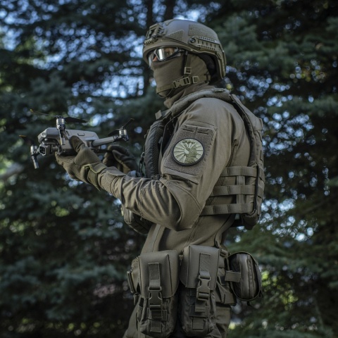 M-TAC Naszywka na rzep Droga Samuraja PVC Olive Ranger Green