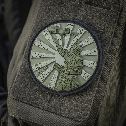 M-TAC Naszywka na rzep Droga Samuraja PVC Olive Ranger Green