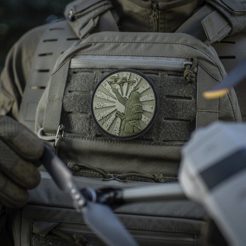 M-TAC Naszywka na rzep Droga Samuraja PVC Olive Ranger Green