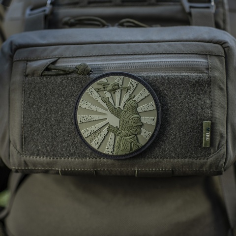 M-TAC Naszywka na rzep Droga Samuraja PVC Olive Ranger Green