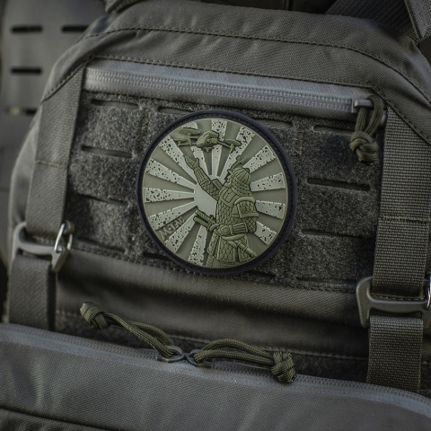 M-TAC Naszywka na rzep Droga Samuraja PVC Olive Ranger Green