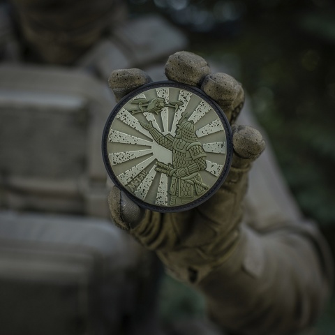 M-TAC Naszywka na rzep Droga Samuraja PVC Olive Ranger Green