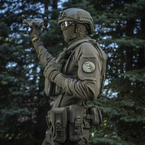 M-TAC Naszywka na rzep Droga Samuraja PVC Olive Ranger Green