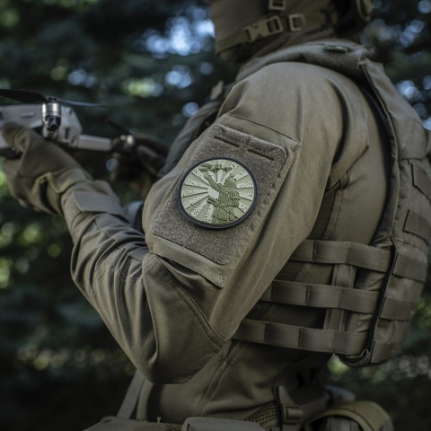 M-TAC Naszywka na rzep Droga Samuraja PVC Olive Ranger Green