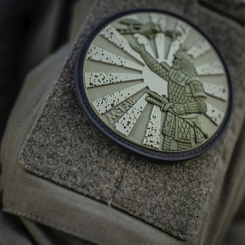 M-TAC Naszywka na rzep Droga Samuraja PVC Olive Ranger Green
