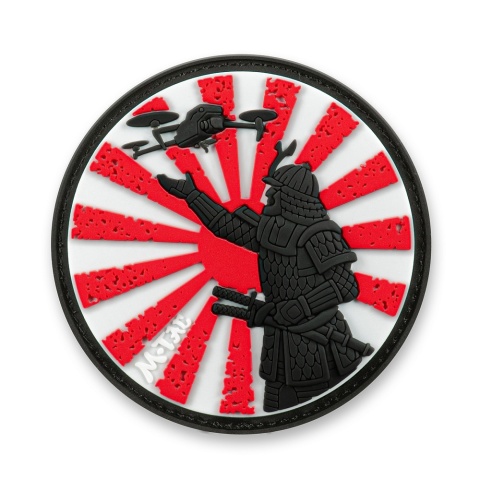 M-TAC Naszywka na rzep Droga Samuraja PVC Red Black