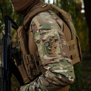 M-TAC Naszywka na rzep Leniwiec Haftowana Coyote