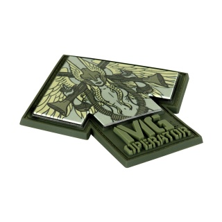 M-TAC Naszywka na rzep MG Operator PVC Drukowana Ranger Green