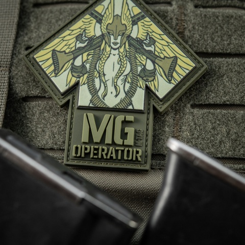 M-TAC Naszywka na rzep MG Operator PVC Drukowana Ranger Green