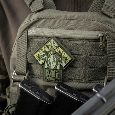 M-TAC Naszywka na rzep MG Operator PVC Drukowana Ranger Green