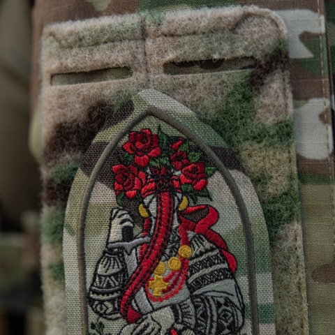 M-TAC Naszywka na rzep Motanka Haftowana MultiCam®