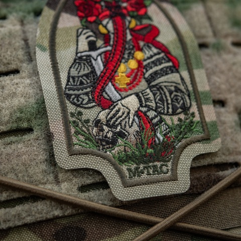 M-TAC Naszywka na rzep Motanka Haftowana MultiCam®
