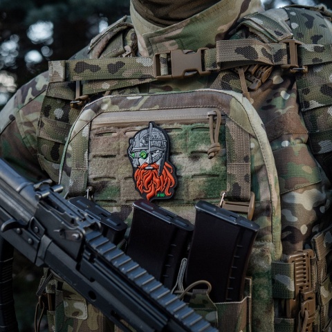 M-TAC Naszywka na rzep Ruda Broda Black