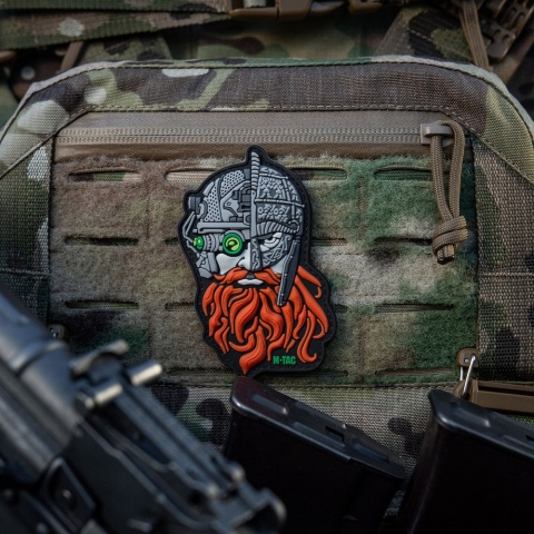 M-TAC Naszywka na rzep Ruda Broda Black