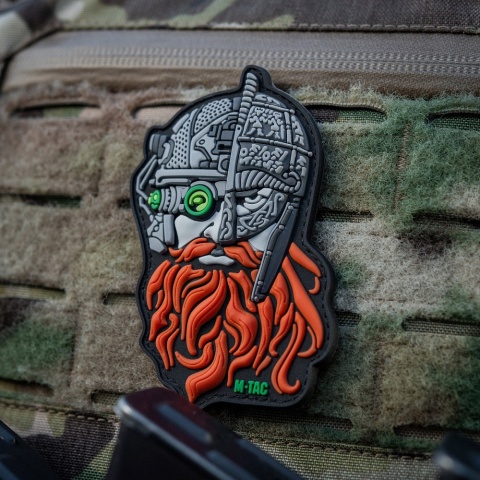 M-TAC Naszywka na rzep Ruda Broda Black