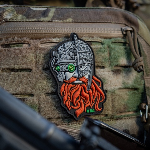 M-TAC Naszywka na rzep Ruda Broda Black