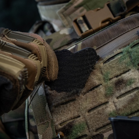 M-TAC Naszywka na rzep Ruda Broda Black