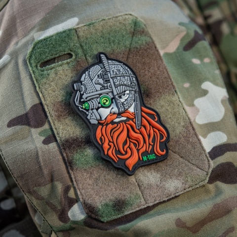 M-TAC Naszywka na rzep Ruda Broda Black