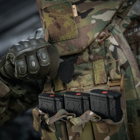 M-TAC Naszywka na rzep Skeleton Shooter Haft Black